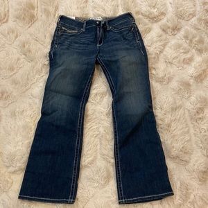 ARIAT MID RISE BOOT CUT 32R JEANS